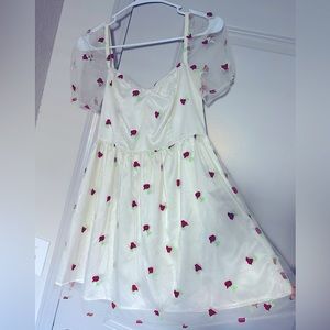 Sugar Thrillz Forever Yours Babydoll Dress